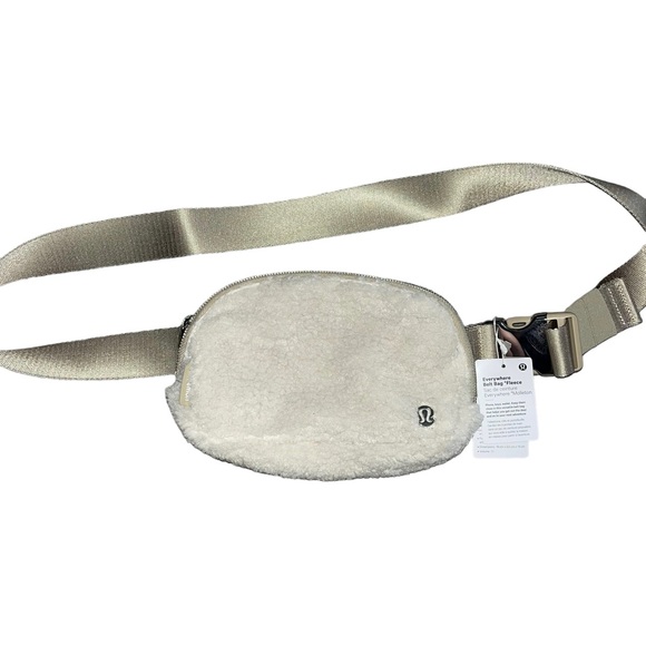 lululemon athletica Handbags - Lululemon everywhere belt bag tan fleece NWT
Price is firm